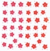 Nail Art Stickers - Pink/Red flowers 